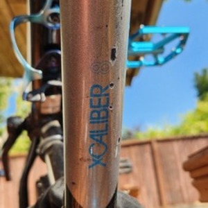 2022 Trek X-Caliber 8 Black and Blue