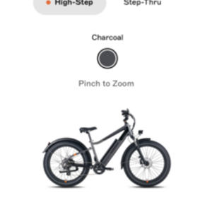 2021 Rad Power Bikes RadRover 6 Plus Electric Fat Tire Bike Black