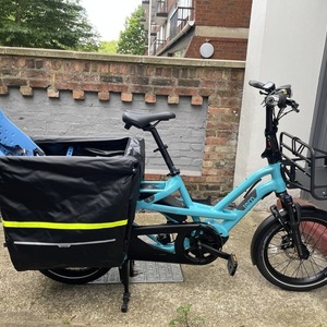 2022 Tern GSD 00S cargo bike (rear storage) Blue