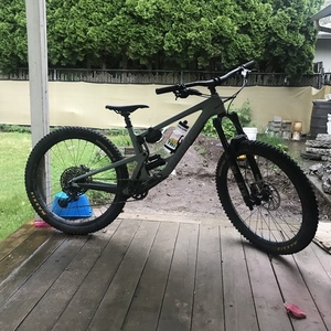 2019 Santa Cruz Bronson c27+kit Silver, gray or bare metal