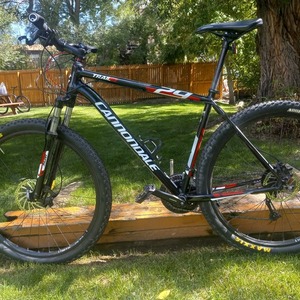 Cannondale Trail 5 Black, White, and Red