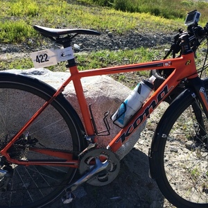 2014 Kona JAKE Orange and Black