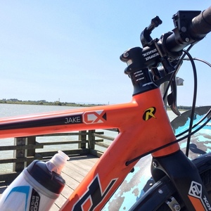 2014 Kona JAKE Orange and Black