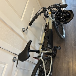 2022 Rad Power Bikes RadMission High Step Silver, gray or bare metal