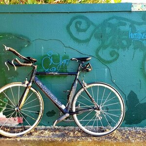 2007 Cannondale Six13 Slice Triathlon Black and White
