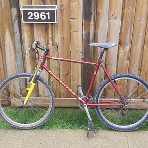 1996 Rocky Mountain Bicycles Red