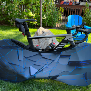 2022 Canyon bicycles Aeroad Black and Silver, gray or bare metal