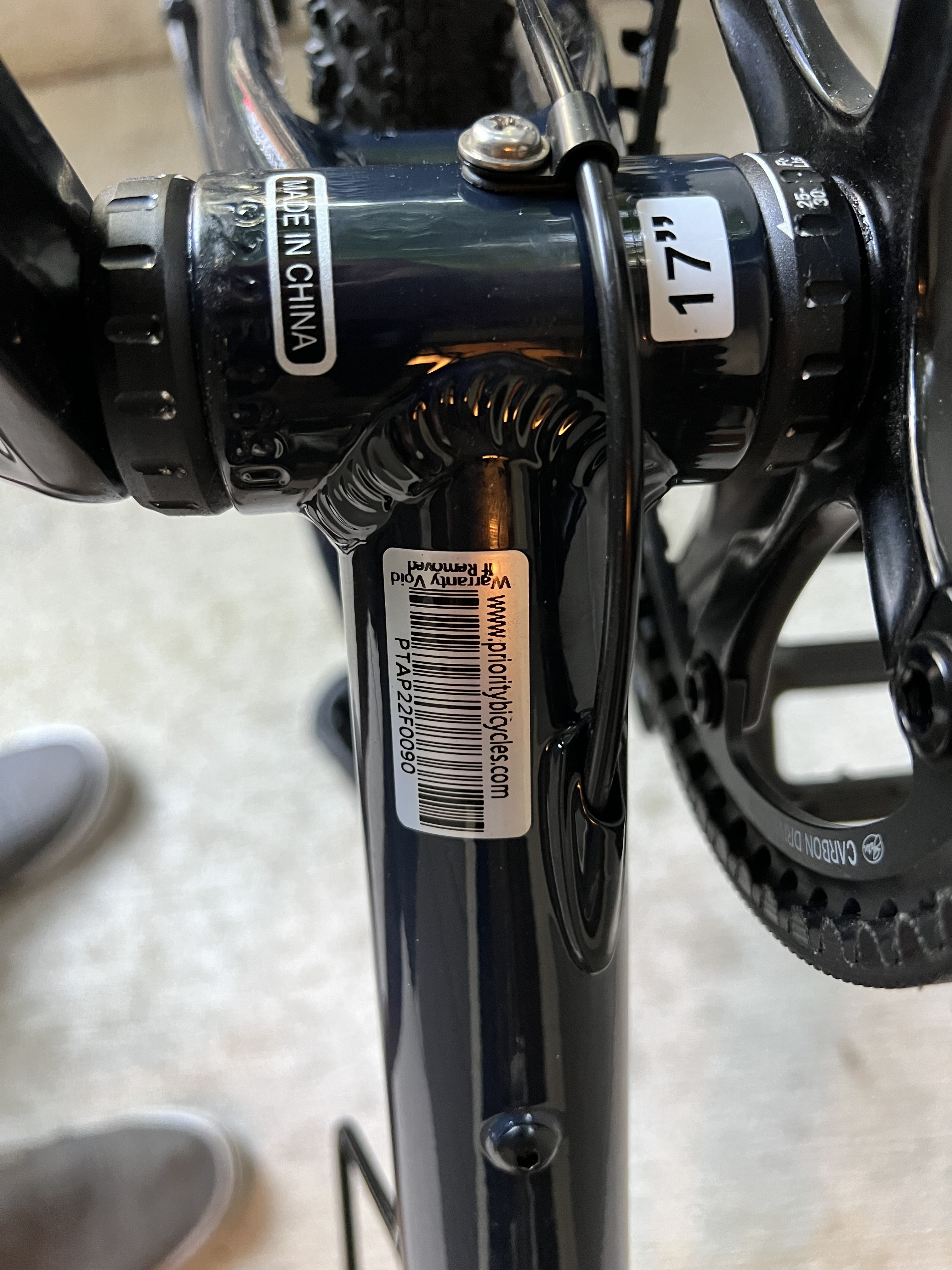 2022 Priority Bicycles Apollo