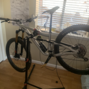 2018 Ibis Ripmo AF Silver, gray or bare metal