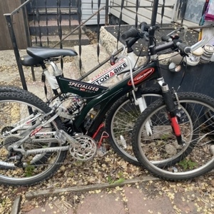 Specialized Green and Purple