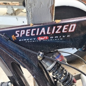 Specialized Green and Purple