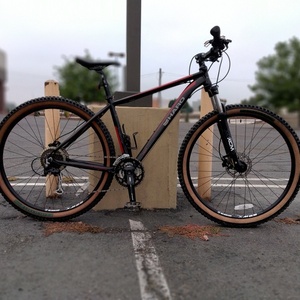 2021 Haro Freightliner Black, Red, and Silver, gray or bare metal