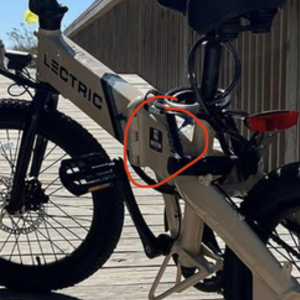 2022 Lectric eBikes XP Lite Brown, Black, and White