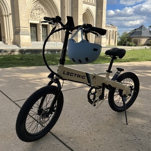 2022 Lectric eBikes XP Lite Brown, Black, and White
