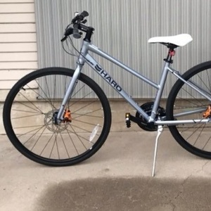 2019 Haro Aire Silver, gray or bare metal