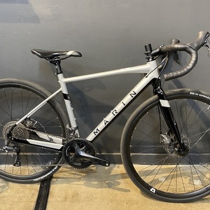 2020 Marin Bikes Gestalt 1 Silver, gray or bare metal and Black