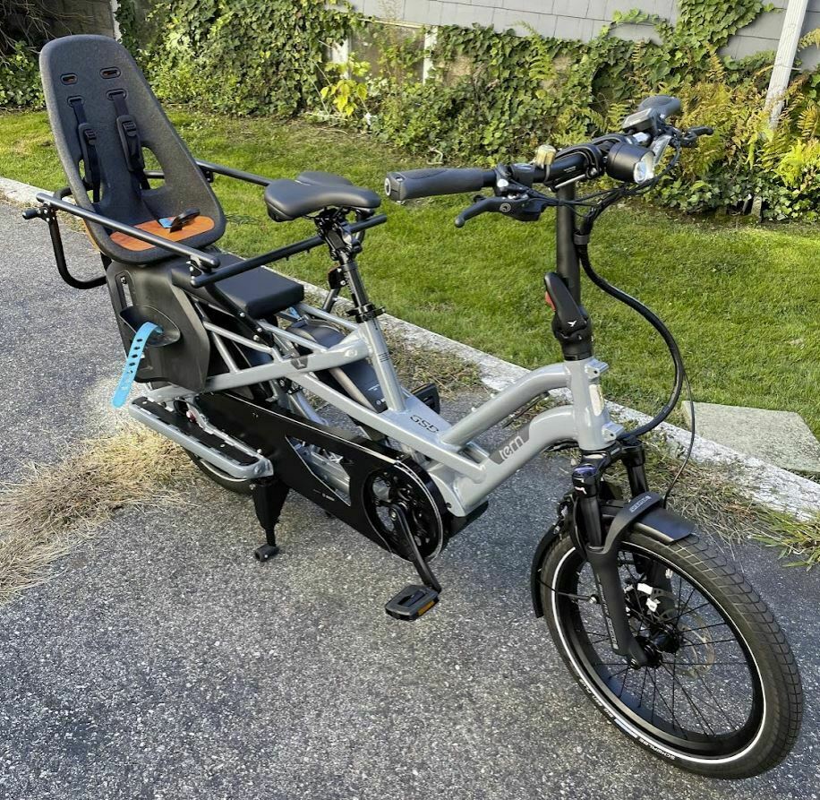 2022 Tern GSD S10LX cargo bike (rear storage)
