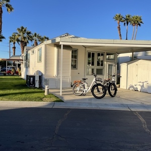 2022 Rad Power Bikes Rover step through White and Orange