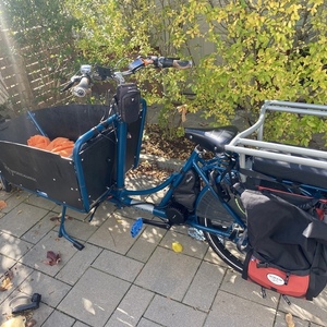 WorkCycles Kr8 cargo bike (front storage) Blue