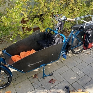 WorkCycles Kr8 cargo bike (front storage) Blue