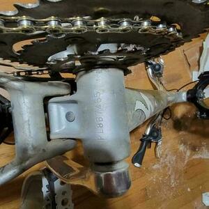 2000 Specialized Stumpjumper FSR XC Silver, gray or bare metal