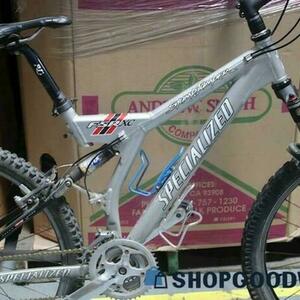 2000 Specialized Stumpjumper FSR XC Silver, gray or bare metal