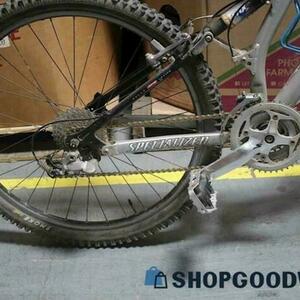 2000 Specialized Stumpjumper FSR XC Silver, gray or bare metal
