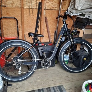 2021 Rad Power Bikes RADROVER STEP THRU Black