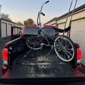 F&amp;R Cycle X frame low rider chopper Black