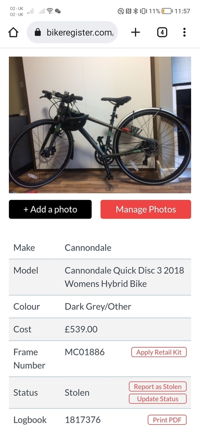 Bike photo