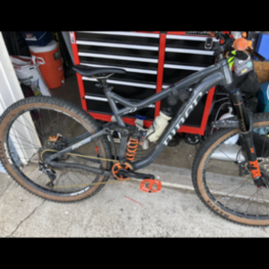 2017 Niner Rip 9 Silver, gray or bare metal