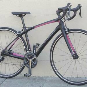 2016 Trek Slique SL Black, Pink, and Silver, gray or bare metal