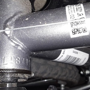 2022 Huffy Rock Creek 18 speed mountain bike Silver, gray or bare metal and Black