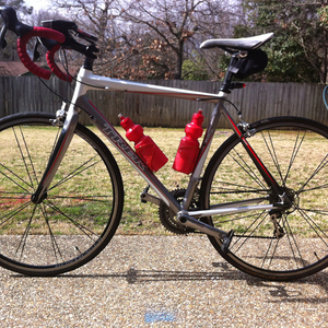TREK ALPHA2.3 52cm レッド/ホワイト　アルミ 2008 Trek 2.3