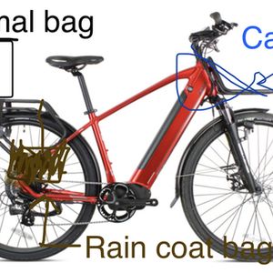 2022 iGo Electric Bikes Core Elite 3D hybrid Red