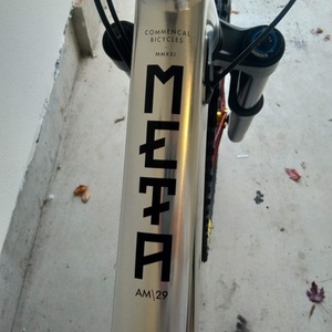 Commencal Bikes Meta am 29 Silver, gray or bare metal