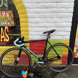 Bianchi Pista Sei Giorni Black and Teal