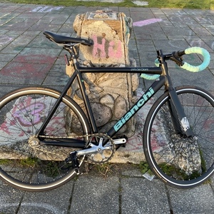 Bianchi Pista Sei Giorni Black and Teal