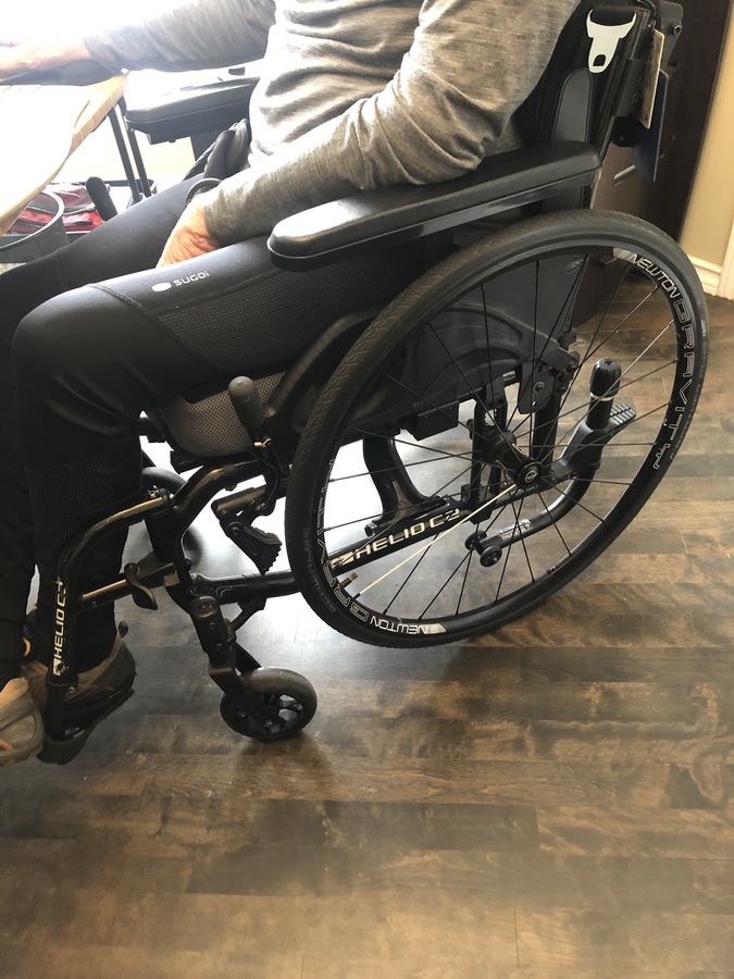 2021 Motion Composite Helio C2 wheelchair