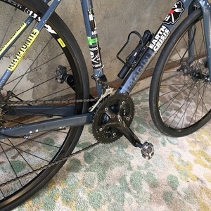 2015 Marin Bikes Lombard Silver, gray or bare metal and Stickers tape or other cover-up