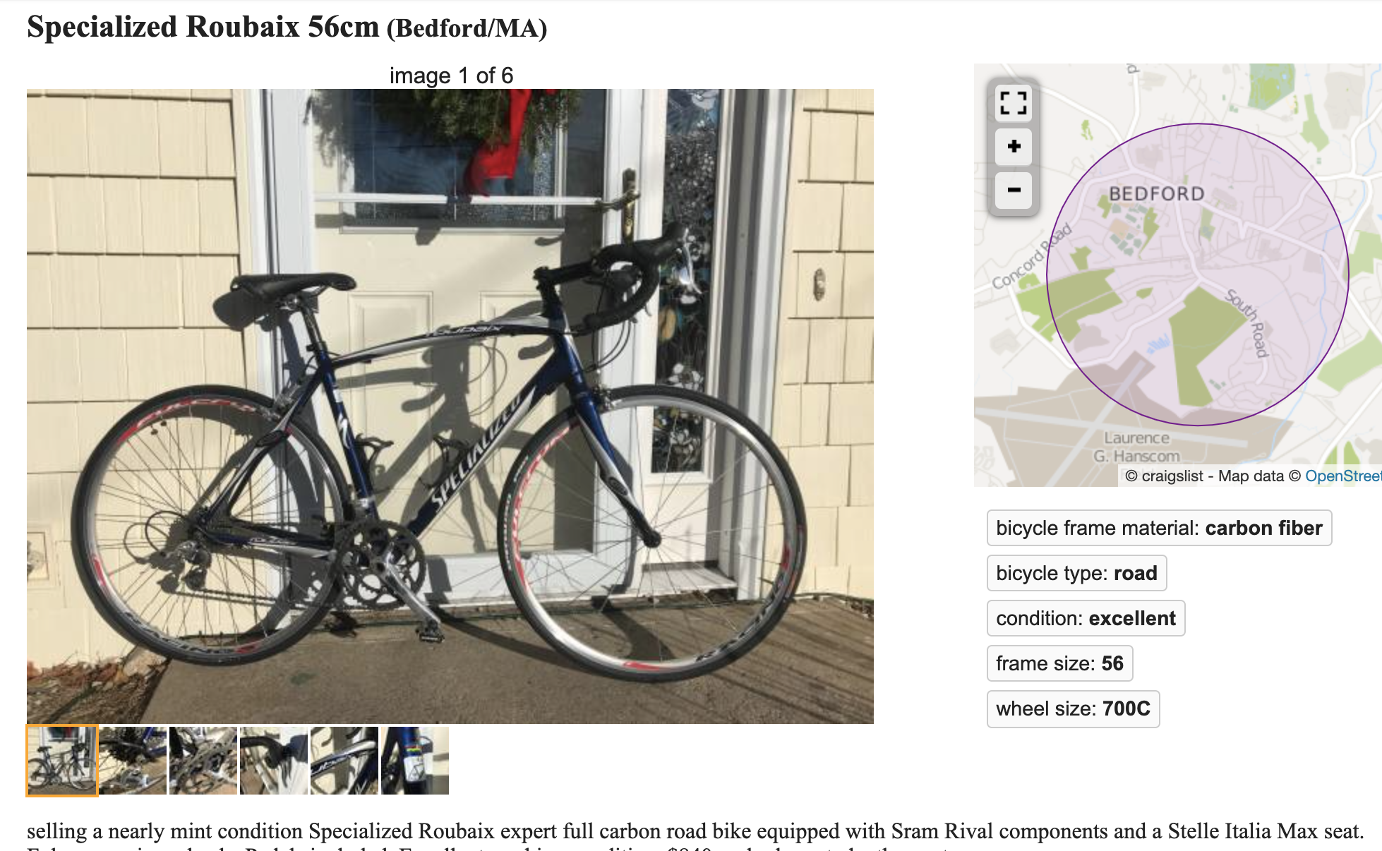 2013 specialized roubaix compact