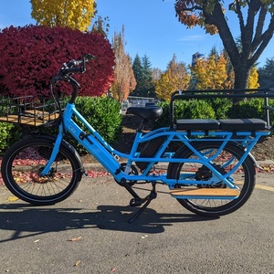 Blix Packa Electric Cargo Bike Blue