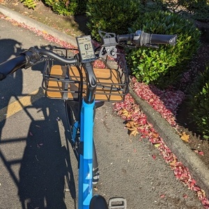 Blix Packa Electric Cargo Bike Blue