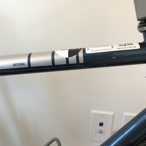 2015 MEC National Blue and Silver, gray or bare metal