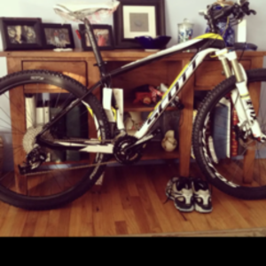 2014 SCOTT Scale 720 White, Yellow or Gold, and Black