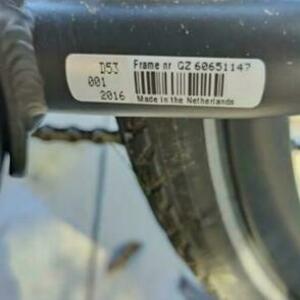 2016 Gazelle Cityzen Black