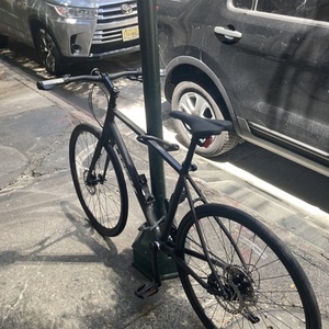 2022 Trek FX 3 DISC LARGE MATTE DINISTER BLACK Black