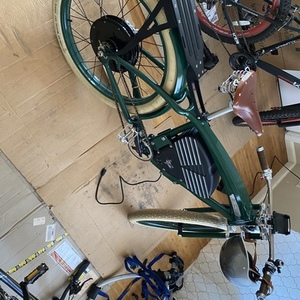 Vintage Electric Tracker Green