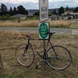 Rossin Track Frame Black