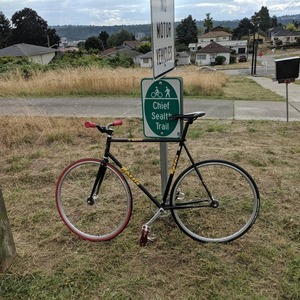 Rossin Track Frame Black